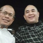 Foto Novrizon Burman bersama H Zulmansyah Sekedang