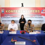 Foto Polda Riau gelar Konferensi Pers