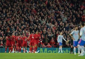 Liverpool Ganyang Manchester United 4-0 di Pekan ke-30