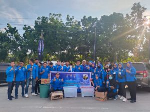 Wujud Nyata Solidaritas dan Kekompakan KNPI Dumai Berbagi Santunan Anak Yatim dan Lakukan Aksi Sosial