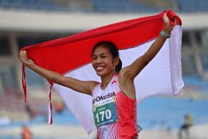 Harumkan nama Indonesia, Putri Batak Odekta Naibaho Raih Emas SEA Games Vietnam 2021