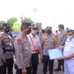 Foto Polda Lampung saat akan melakukan penyelidikan