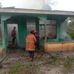 Foto Panti Asuhan Sayang Omak terbakar