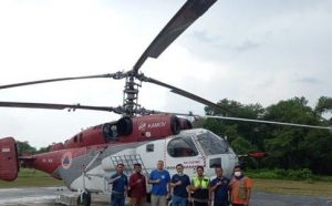 Antisipasi Karhutla, Helikopter Water Boombing Bantuan BNPB Tiba di Riau