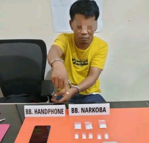 Polres Kampar Ringkus Terduga Bandar Narkoba Pemilik 10.08 Gram Sabu