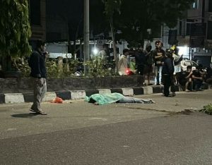 Tabrak Median Jalan, Pengendara di Pekanbaru Tewas di Tempat