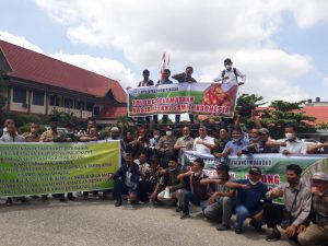 Suarakan Jeritan Petani Sawit, Apkasindo Bengkalis Demo di Duri