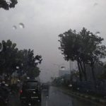 Foto ilustrasi prakiraan cuaca hujan lebat di Riau oleh BMKG