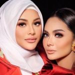 Foto artis Aurel Hermansyah dan Krisdayanti