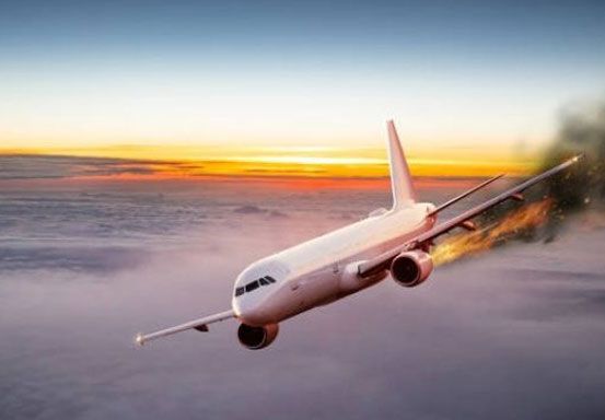 Foto ilustrasi Pesawat China Eastern terjatuh