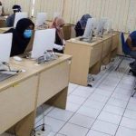 Foto ilustrasi pelaksanaan UTBK SBMPTN 2022 gelombang pertama (Dok: Net)