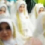 Foto Viral santri nikah massal di Sidoarjo (dok: net)