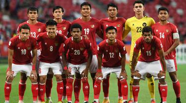 Foto bersama Timnas Indonesia AFF 2020 (dok: Bola.com)