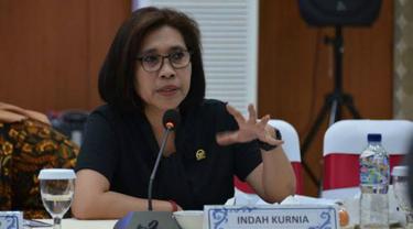 Foto Indah Kurnia anggota DPR RI, ibu kandung Justin Frederick (dok: liputan6)