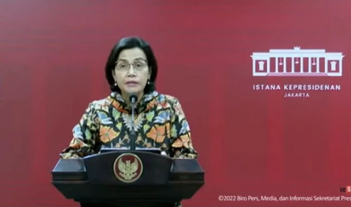 Foto Menteri Keuangan Sri Mulyani (dok: YouTube Sekretariat Presiden)