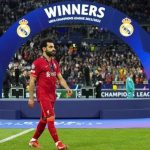 Foto Mohamed Salah (c) pada Final Liga Champions 2022 (Dok: AP Photo)