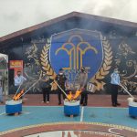Foto petugas Rutan Dumai bersama instansi terkait melakukan pemusnahan barang sitaan