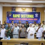 Foto rapat eksternal Operasi Patuh Lancang Kuning 2022