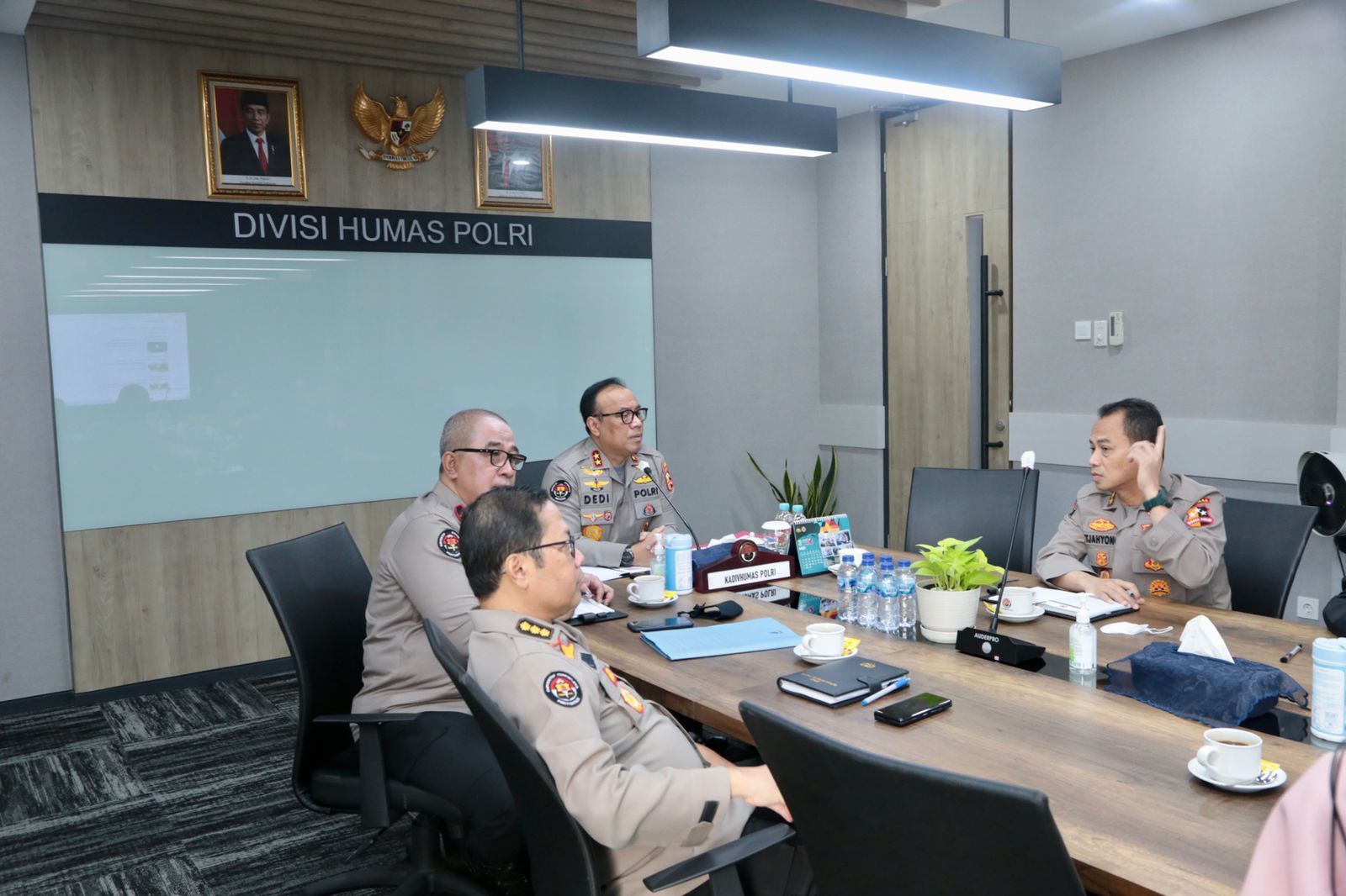 Foto persiapan Polri gelar lomba menembak bersama Pati TNI-Polri dengan Insan Pers