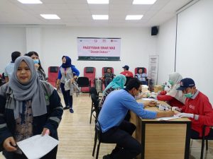 Paguyuban Sinar Mas Dumai Adakan Donor Darah Sebagai Wujud Kepedulian Kepada Sesama