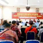 Foto Kantor Imigrasi Dumai gelar Konferensi Pers dengan mengundang wartawan