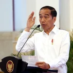 Foto Presiden RI Joko Widodo saat memberikan pernyataan (dok: JPNN.com)