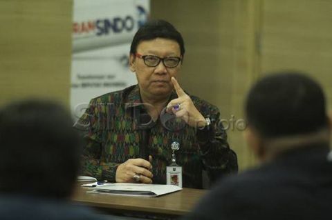 Foto Menpan RB Tjahjo Kumolo (sindonews.com)