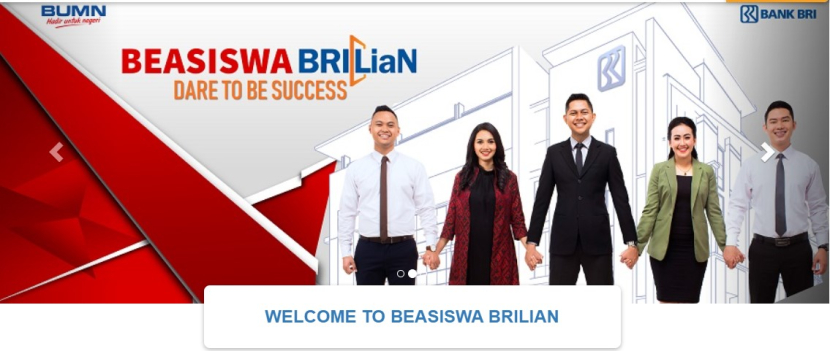 Foto iklan beasiswa BRILiaN Scholarship dari BRI untuk mahasiswa seluruh perguruan tinggi di Indonesia. (Dok: republika.co.id)