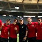 Foto kebahagiaan beberapa pemain Tim Nasional Indonesia. (Dok: okezone.com)