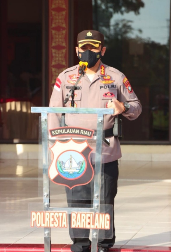Foto Kapolresta Barelang Kombes Pol Nugroho Tri Nuryanto, S.H., S.I.K., M.H