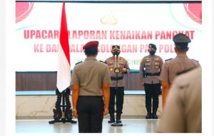 Kapolri Pimpin Upacara Kenaikan Pangkat Perwira Tinggi Polri, 2 Mantan Wakapolda Kepri