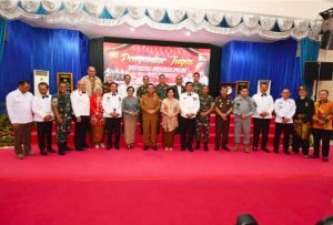 Upacara Serah Terima dan Ramah Tamah Jabatan Wakapolda Kepri Dipimpin Lansung Kapolda