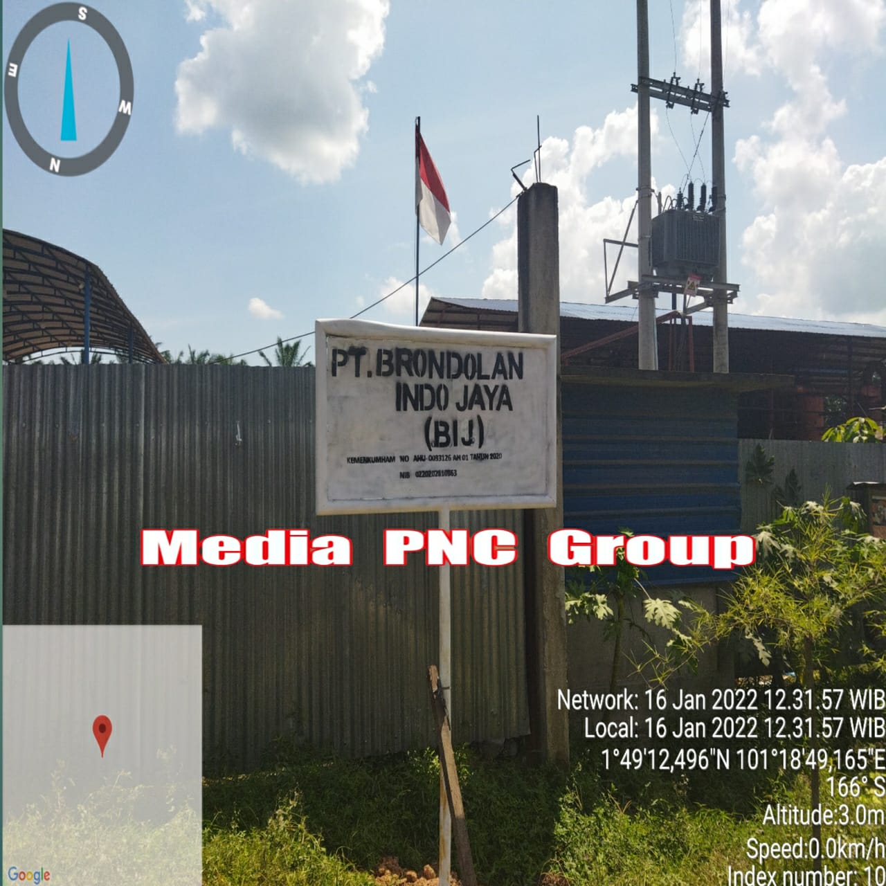Foto tampak dari depan PKS mini yang sempat difoto tim media beberapa bulan yang lalu.