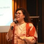 Kepala Biro Humas Promosi dan Protokol Ariastuty Sirait menggelar silaturahmi dan ramah tamah dengan media di Hotel Radisson.