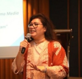 Kepala Biro Humas Promosi dan Protokol Ariastuty Sirait menggelar silaturahmi dan ramah tamah dengan media di Hotel Radisson.