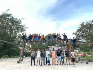 Warga Jalan Nelayan Laut RT 005 Pangkalan Sesai Ikut Melestarikan Lampu Colok Sebagai Tradisi Nenek Moyang Masyarakat Melayu