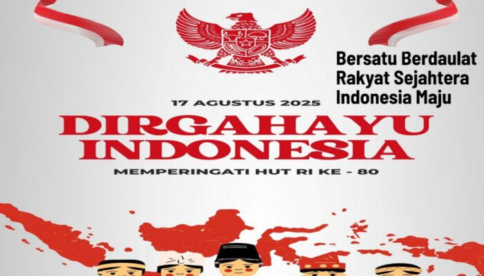 RSUD dr  Suhatman, MA, R.S Kota Dumai mengucapkan selamat HUT RI ke-80 tahun