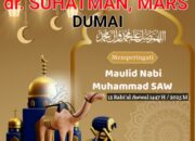 Ucapan Selamat Memperingati Maulid Nabi Muhammad SAW 1447 H / 2025 M dari RSUD dr. Suhatman, MARS Dumai