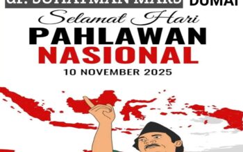RSUD dr SUHATMAN MA.R.S Dumai mengucapkan selamat memperingati hari Pahlawan 10 November 2025
