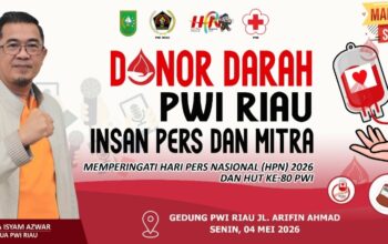 Foto : Ketua PWI Riau, Raja Isyam Azwar.